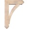 Ekena Millwork Thorton Arts and Crafts Smooth Bracket w/ Offset Brace, Douglas Fir, 7 1/2"W x 26"D x 38"H BKT0806X26X38THR03SDF - alternate 3